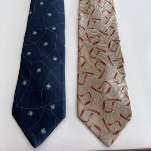 Pierre Balmain Pair of 100% Silk Ties